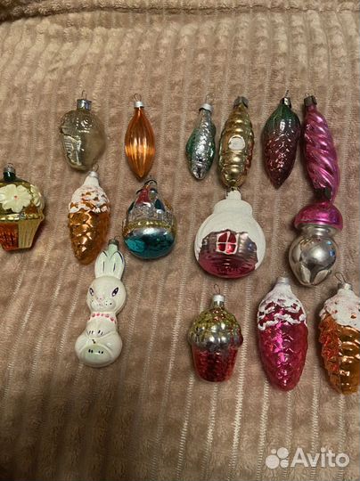 Елочные игрушки СССР