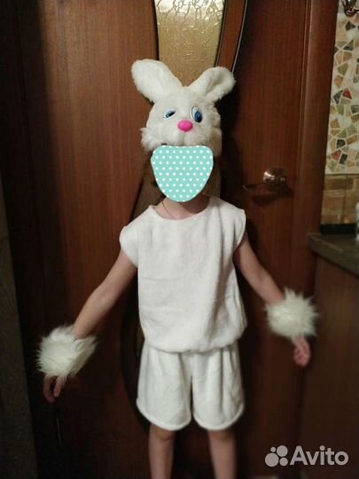 Костюм Заяц. На 4-8л. Прокат