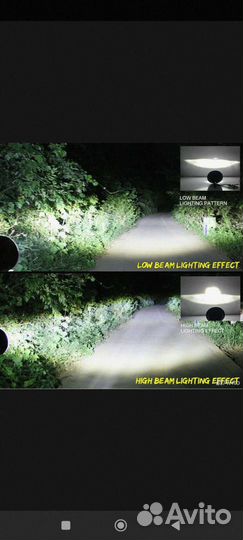 Led фары 7 дюймов разные