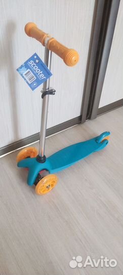 Самокат детский трехколесный kreiss