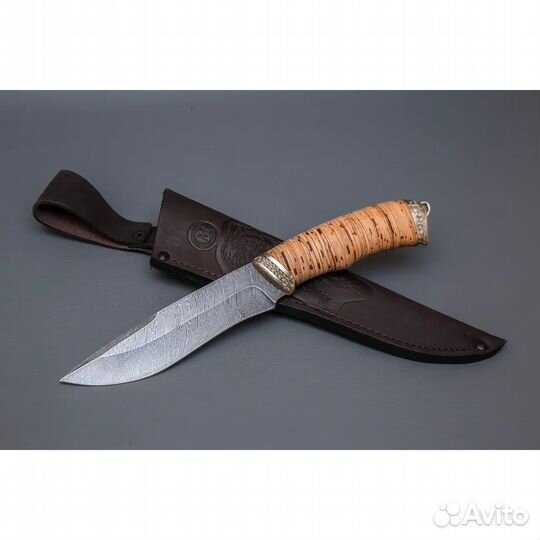 Туристический нож, Дамаск Ворсма (Беркут, CH006-2)