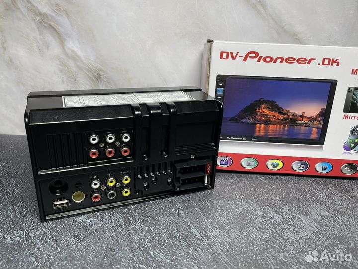 Автомагнитола 2din 7 дюймов новая 7055 гарантия