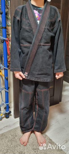 Кимоно для джиу джитсу детское