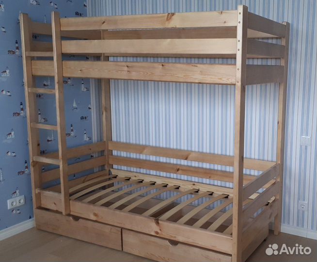 Кровать 2-ярусная новая