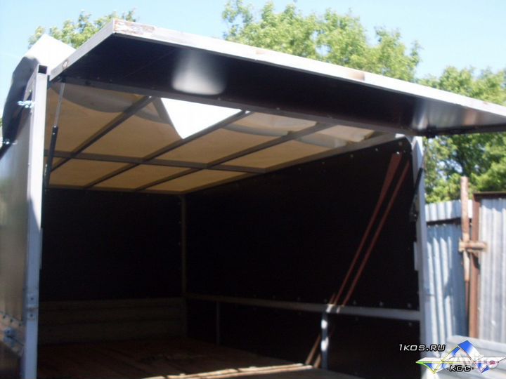 Задняя подъёмная створка для Газелей вместо полога