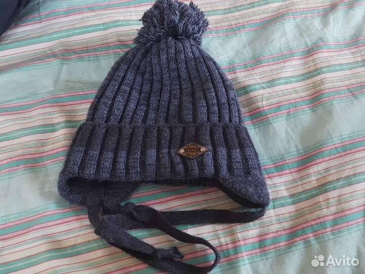 Шапка зима на мальчика 2-3 года