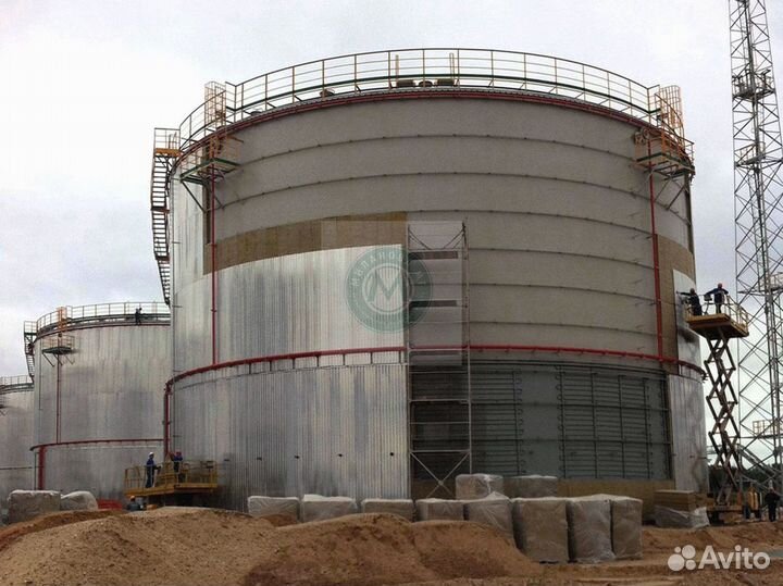 Резервуар от произвдителя. Бункер 3000м3