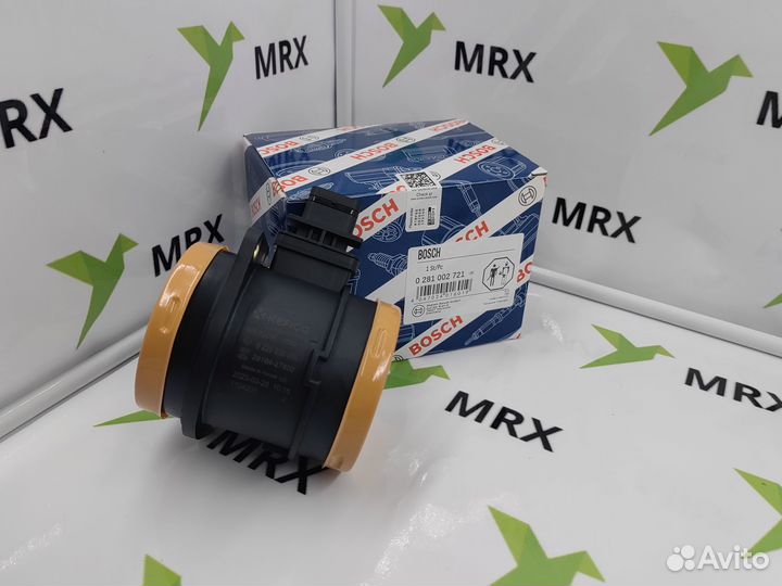 Датчик массового расхода воздуха 0281002721