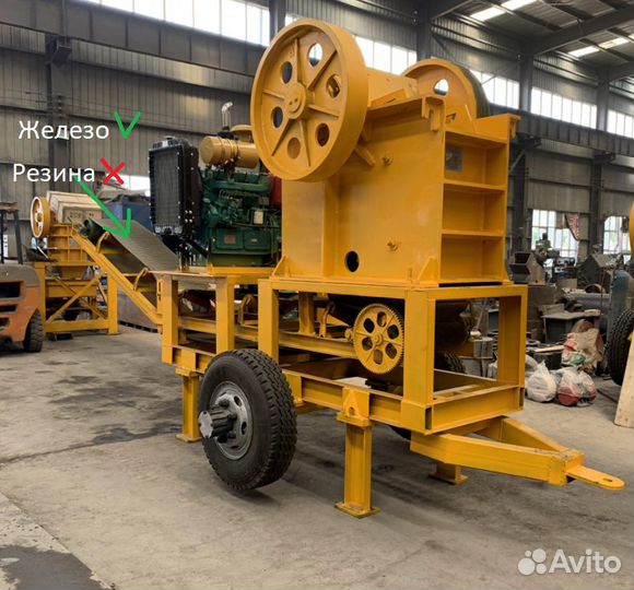 Дробилка щековая ре 400х600 Дизельная