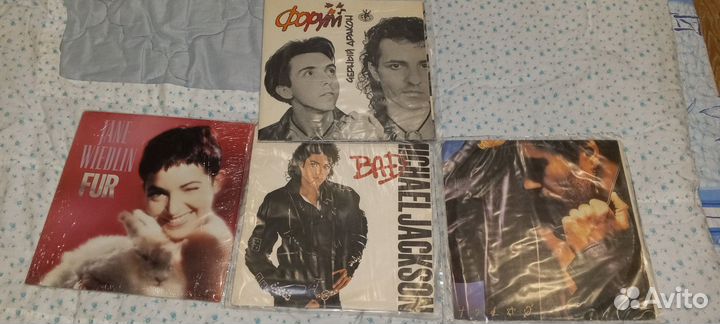Виниловые пластинки из личной коллекции