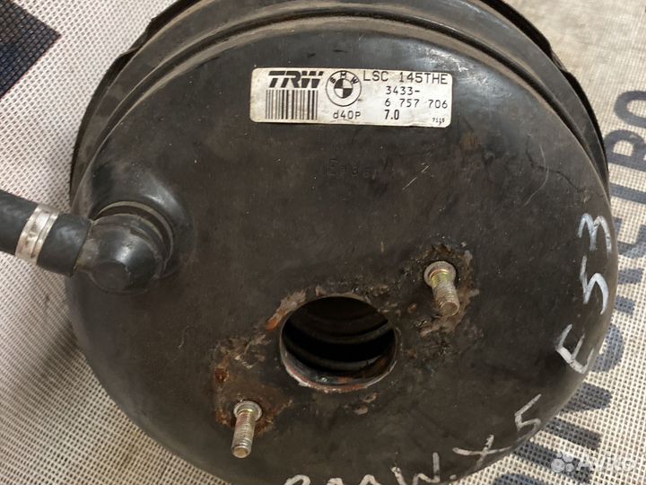 Тормозной вакуумник BMW X5 E53 34336757706