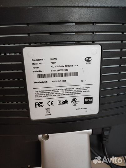 Монитор для компьютера