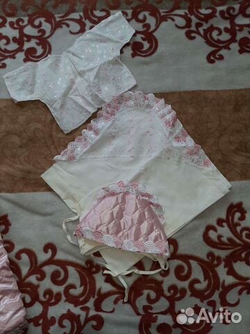 Конверт на выписку для девочки весна