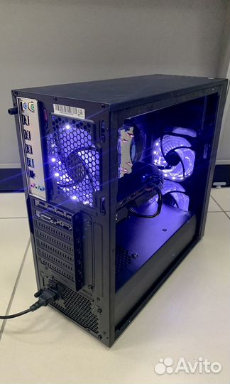 Игровой пк Intel Xeon 2640v3 + RX 590 GME Гарантия