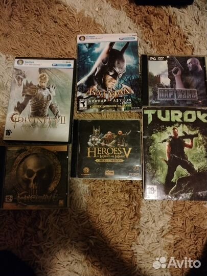 Компьютерные игры диски для пк бу