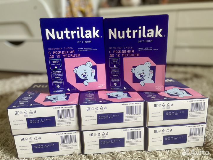 Детская смесь nutrilak optimum