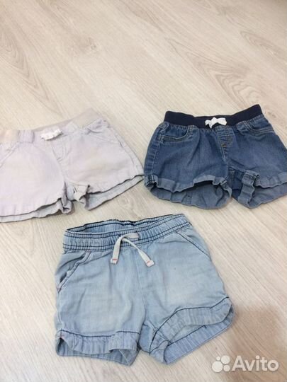Летние вещи шорты футболки на девочку 3-4 года 98