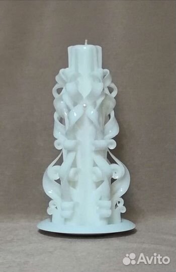 Свеча резная высота 21 см