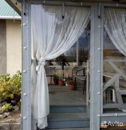 Мягкие окна для веранды и террасы