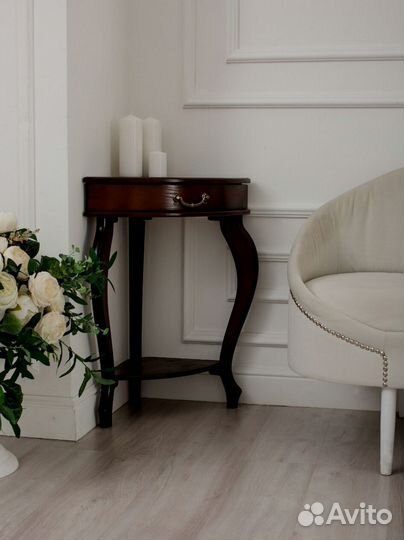 Консоль Угловая Элегант орех арт92835