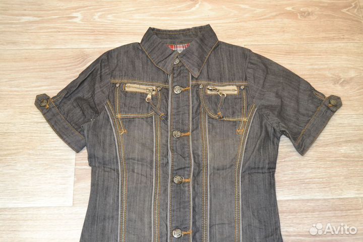 Джинсовые платье на рост 146 см