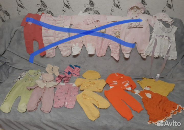 Одежда на девочку до 1года