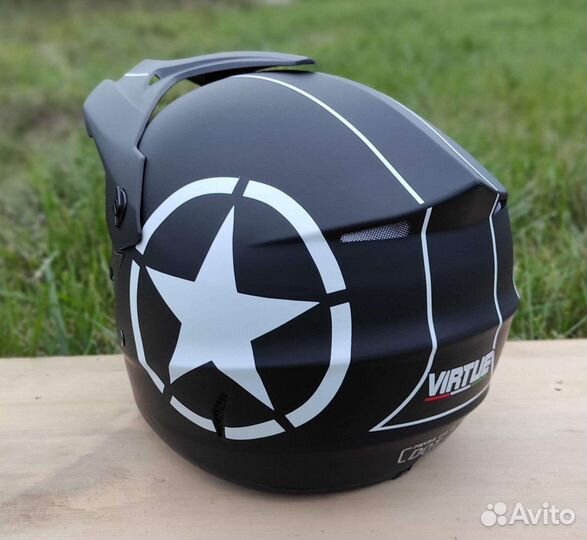 Кроссовый Шлем Virtue кросс эндуро мотоциклов