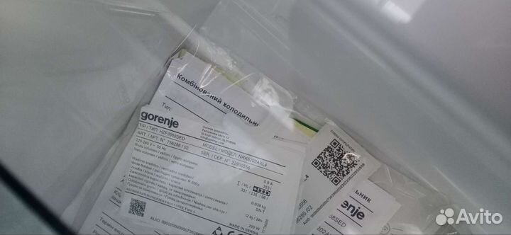 Холодильник gorenje nrk6202axl4