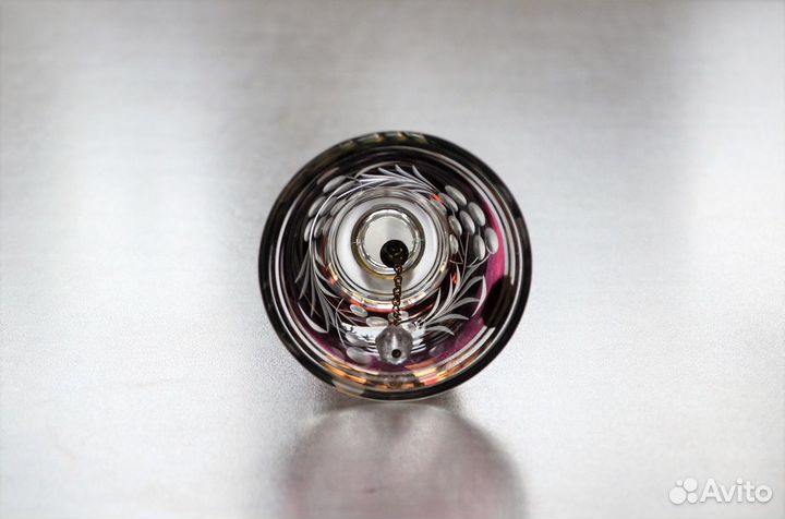 Штрафной бокал-колокольчик времен СССР, Богемия