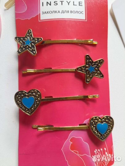 Заколки ободки корона резинки для волос