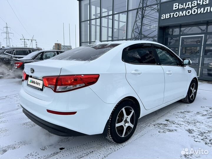 Kia Rio 1.6 МТ, 2015, 125 000 км