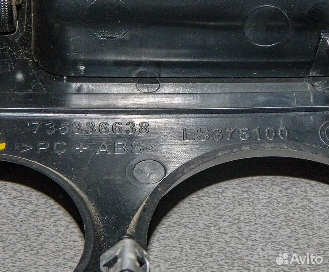 Панель блока печки Fiat Albea (Альбеа) 735336638