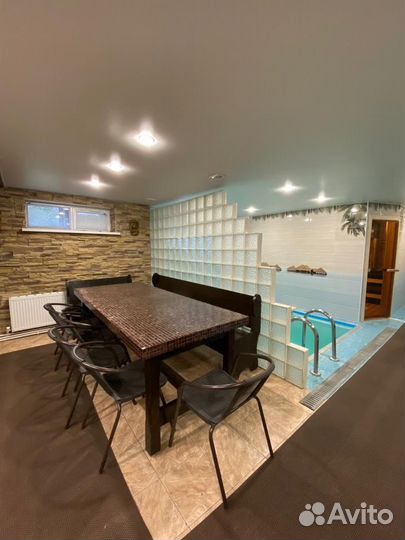 Сауна с бассейном