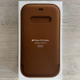 Leather Sleeve iPhone 12 Pro Max MagSafe