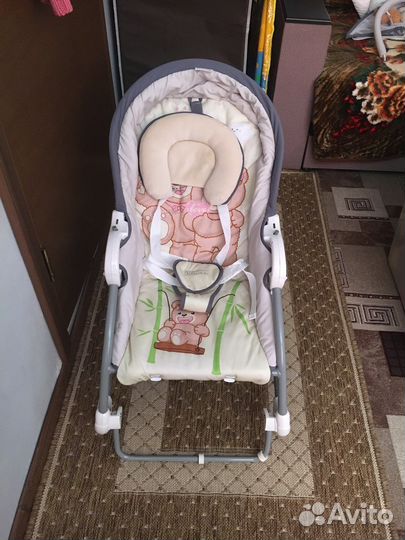 Детские качели шезлонг