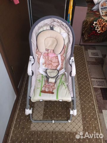 Детские качели шезлонг