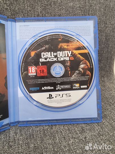 Диск Call of Duty Black Ops 6 ps5