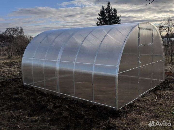 Усиленная Теплица поликарбонат,рассрочка, кредит