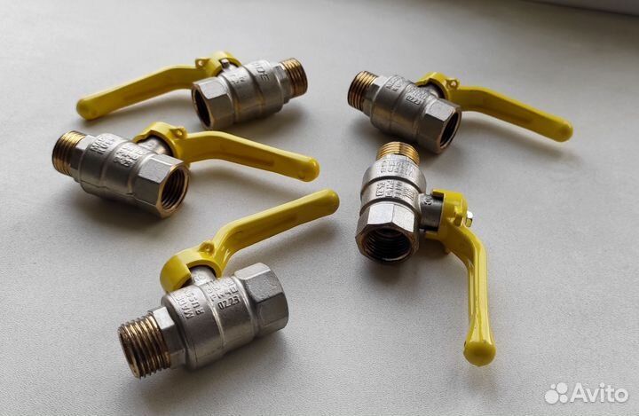 Кран шаровый газовый LD 47 1/2