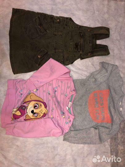 Вещи пакетом девочка 98-104