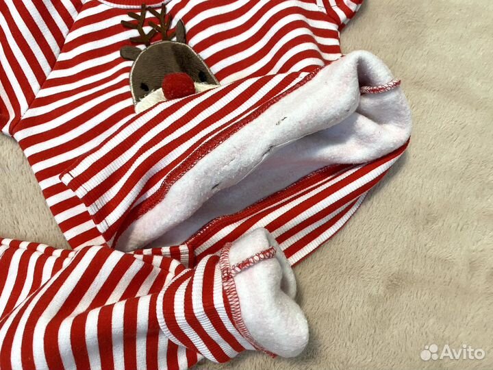 Детский костюм на флисе 74