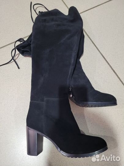 Сапоги женские зимние ботфорты