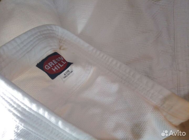 Кимоно для дзюдо green hill