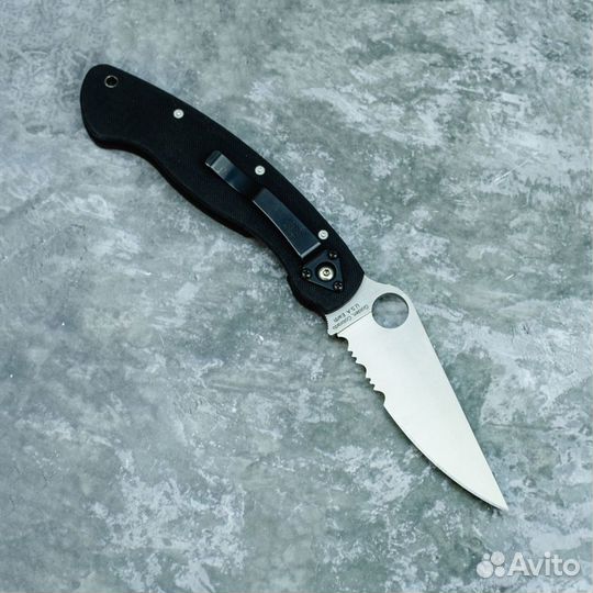 Нож Spyderco Military раритет