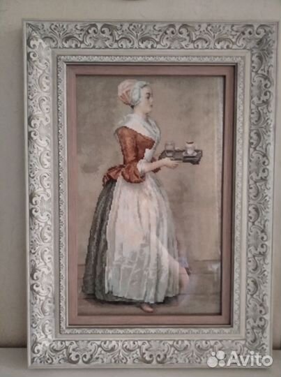 Картина вышитая крестом