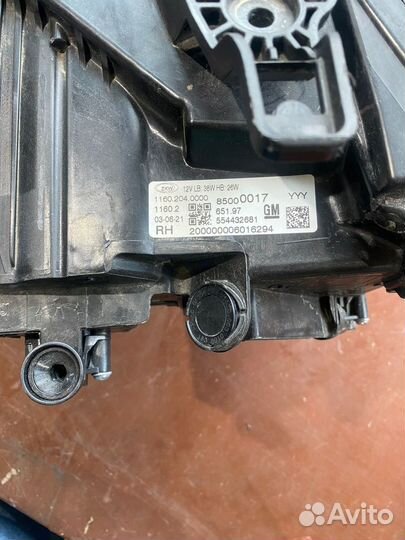 Фара xt6 хт6 правая америка левая европа