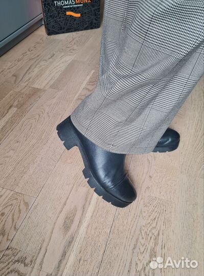 Сапоги женские натуральная кожа 39 Thomas Munz