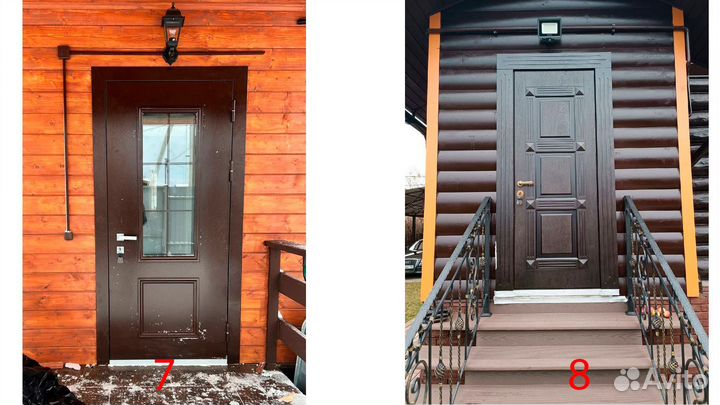 Двери для коттеджа с терморазрывом. Морозостойкие