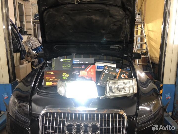 Установка BI LED модулей