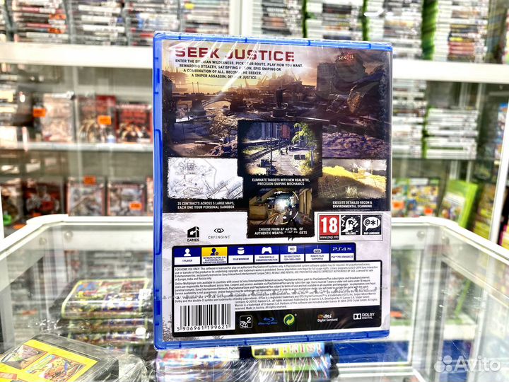 Sniper Ghost Warrior Contracts игра для Ps4 Новый